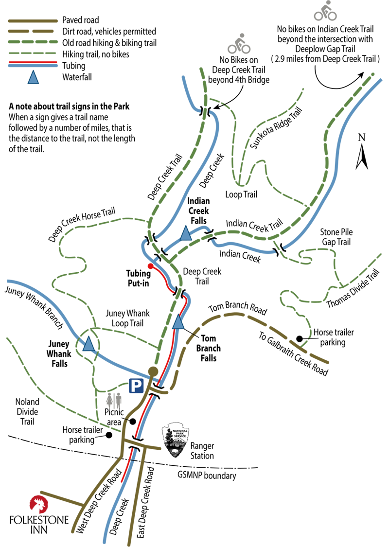 Deep Creek Map
